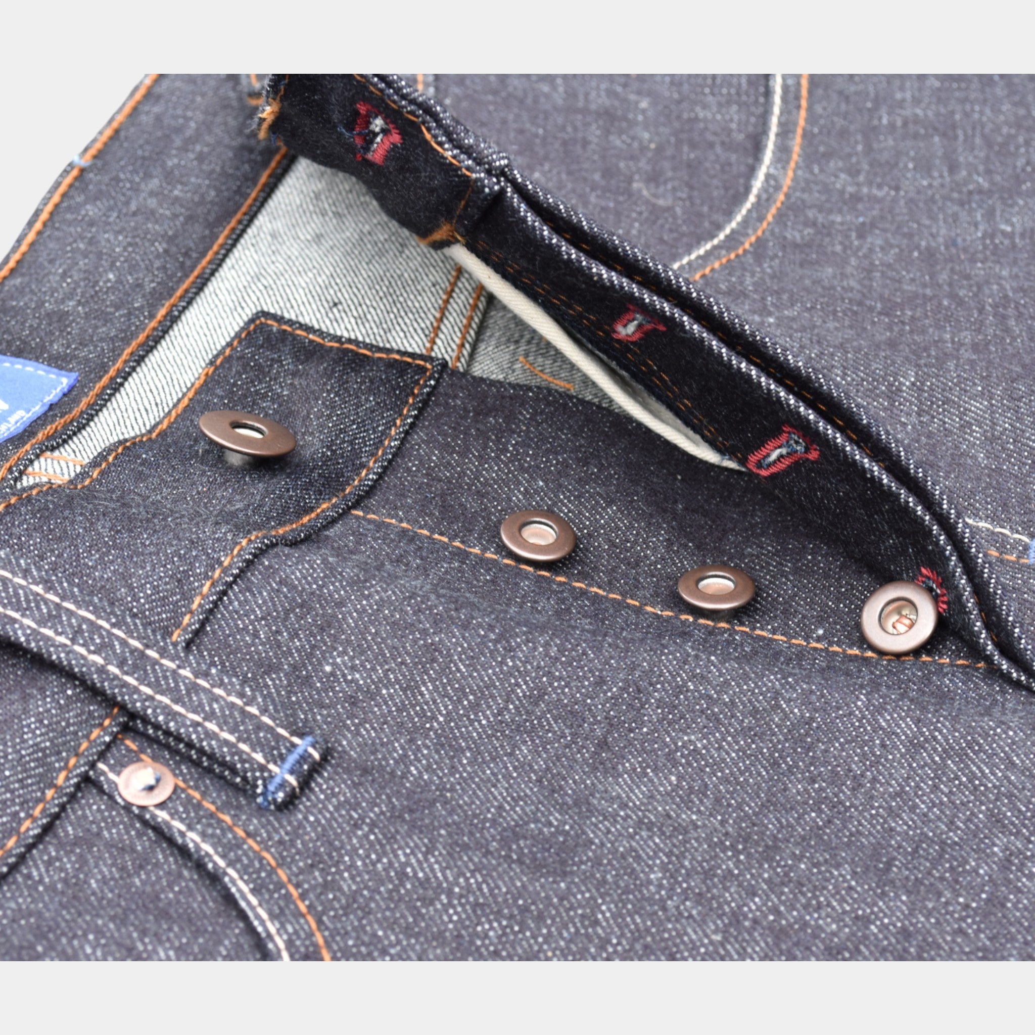 Blaumann Jeanshosen knopfleisten details
