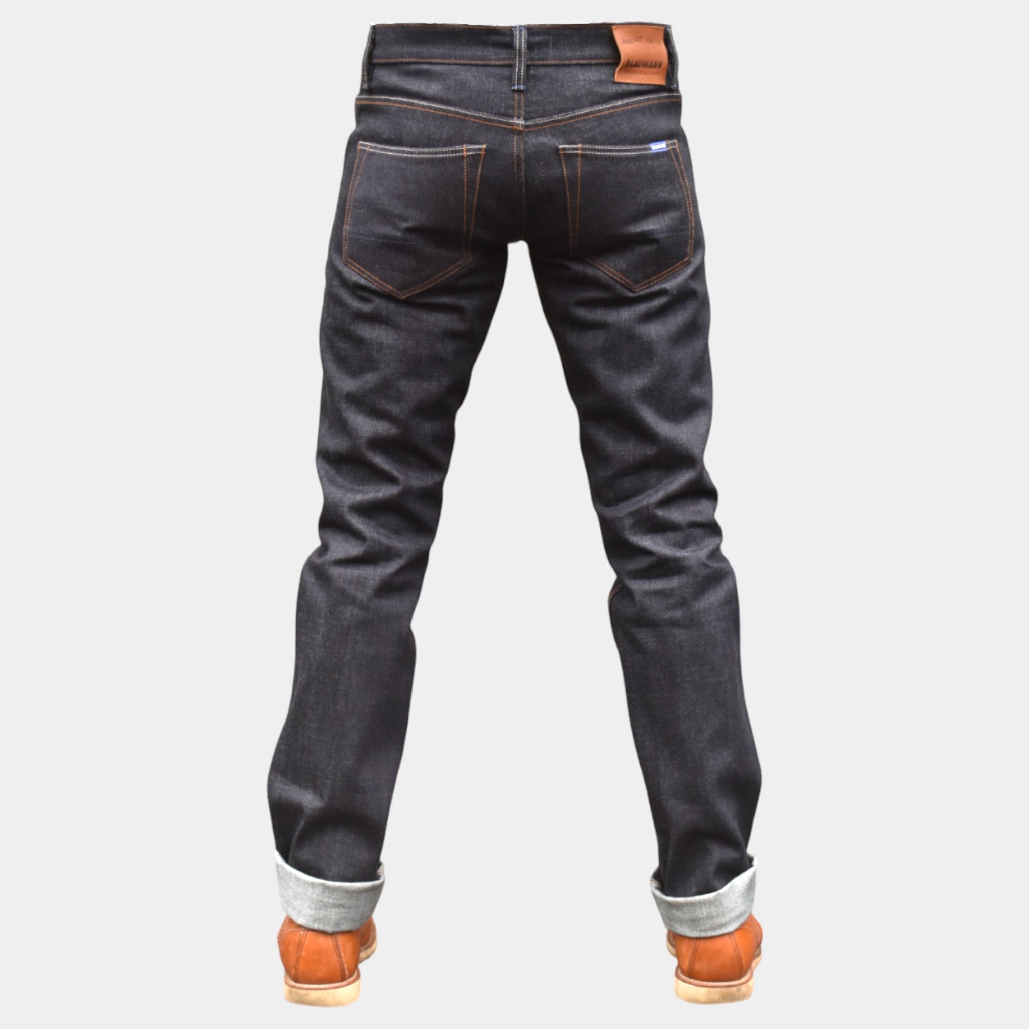 schmaler Blaumann 15 oz herestellt von Blaumann Jeanshosen