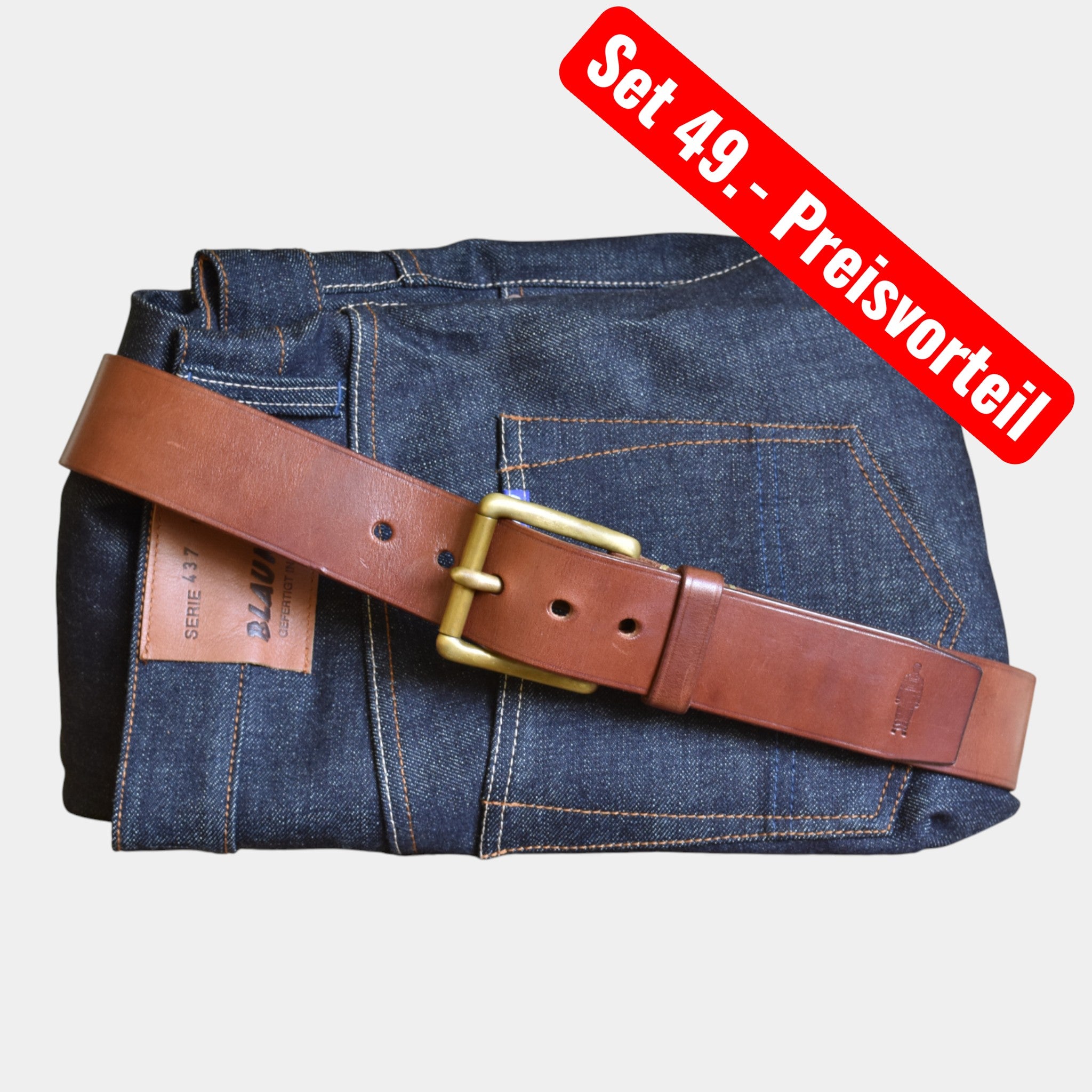 Blaumann Jeans x Timeless Belt - Advantage Combo