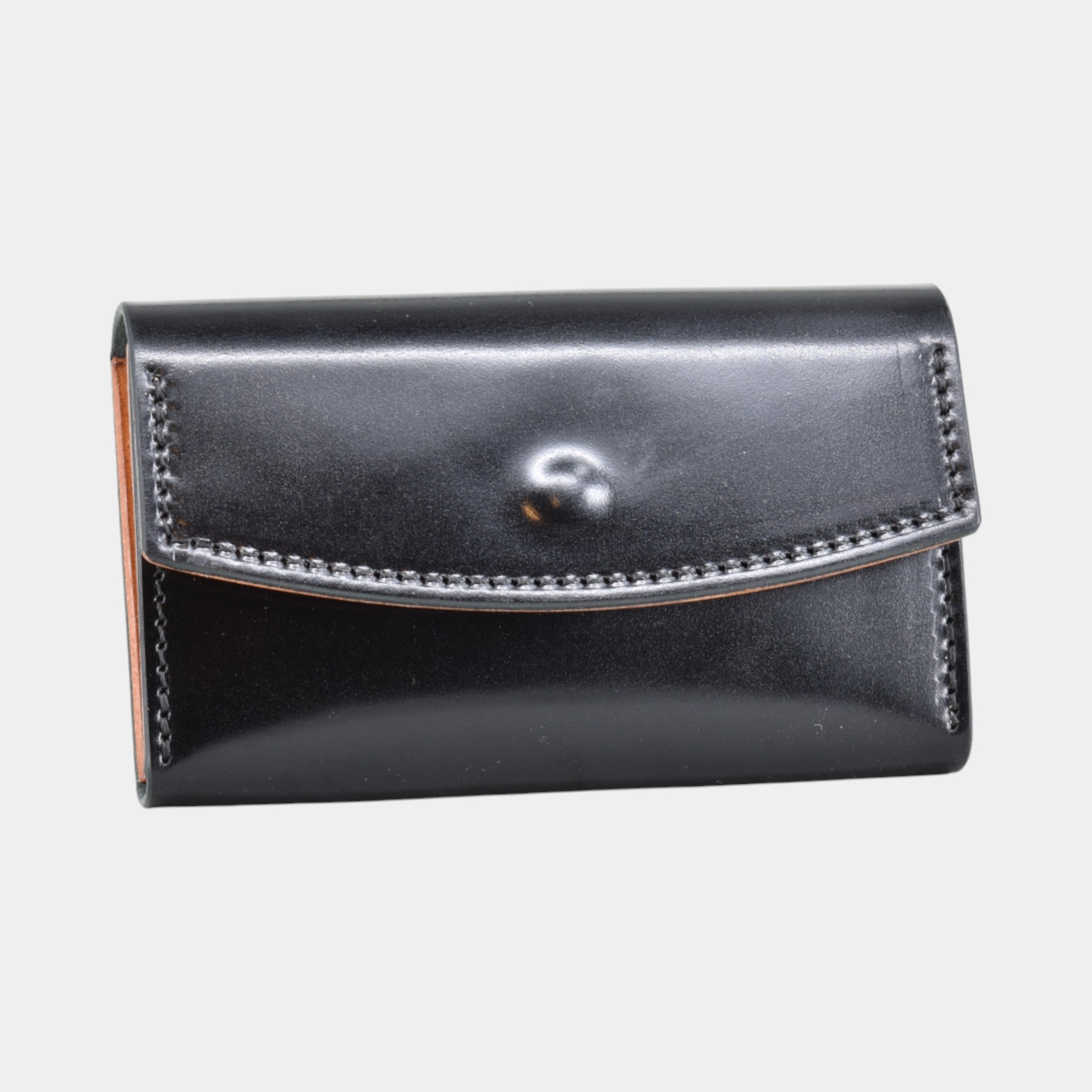 Shell Cordovan Cardholder schwarz